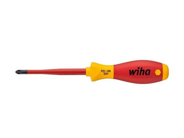 Wiha Schraubendreher SoftFinish electric slimFix PZ1 80mm 35395 Image