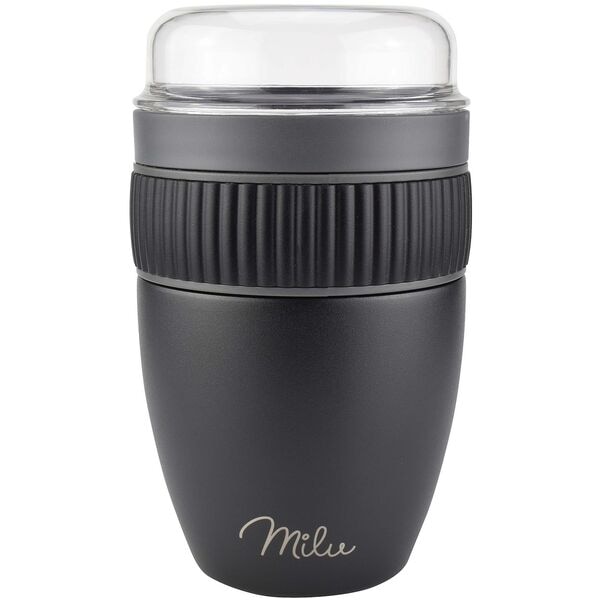 Milu Müsli-Becher-Set 3-tlg. schwarz, 10x17.5x10 cm Image