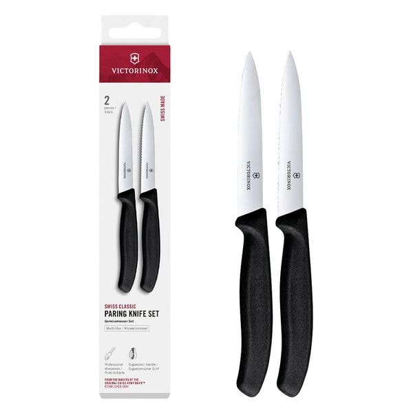 Victorinox Gemüsemesser-Set »Swiss Classic« 10 cm 2-tlg. schwarz Image