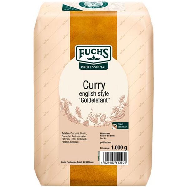 "FUCHS Gewürz »Curry english style "Goldelefant"« 1 kg" Image