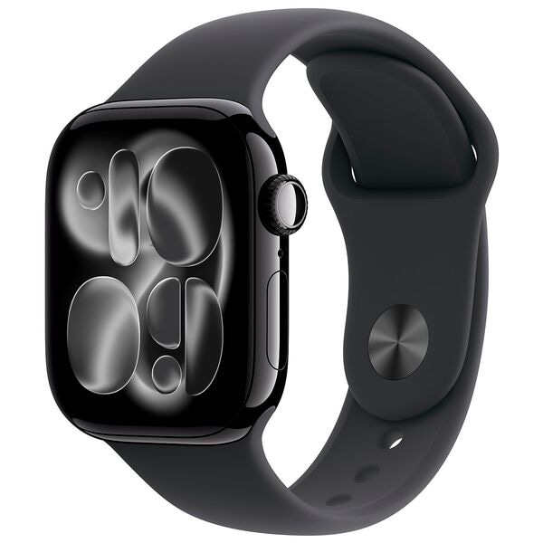 Apple Smartwatch Apple Watch Series 11 42 mm Aluminium (GPS) Sportarmband S/M schwarz, grün Image