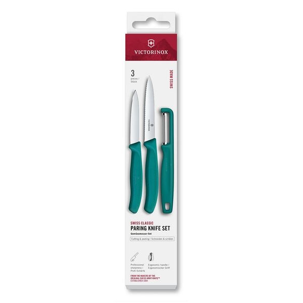 Victorinox Gemüsemesser-Set mit I-Schäler »Swiss Classic« 3-tlg. grün Image