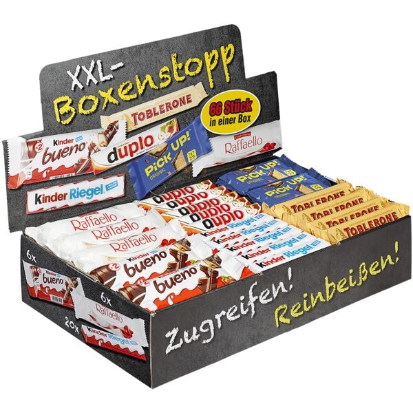OTTO Office Schokoriegel »XXL-Boxenstopp« 66 Stück Image