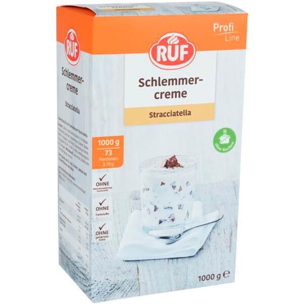 RUF Dessertcreme »Schlemmercreme Stracciatella« 1 kg Image