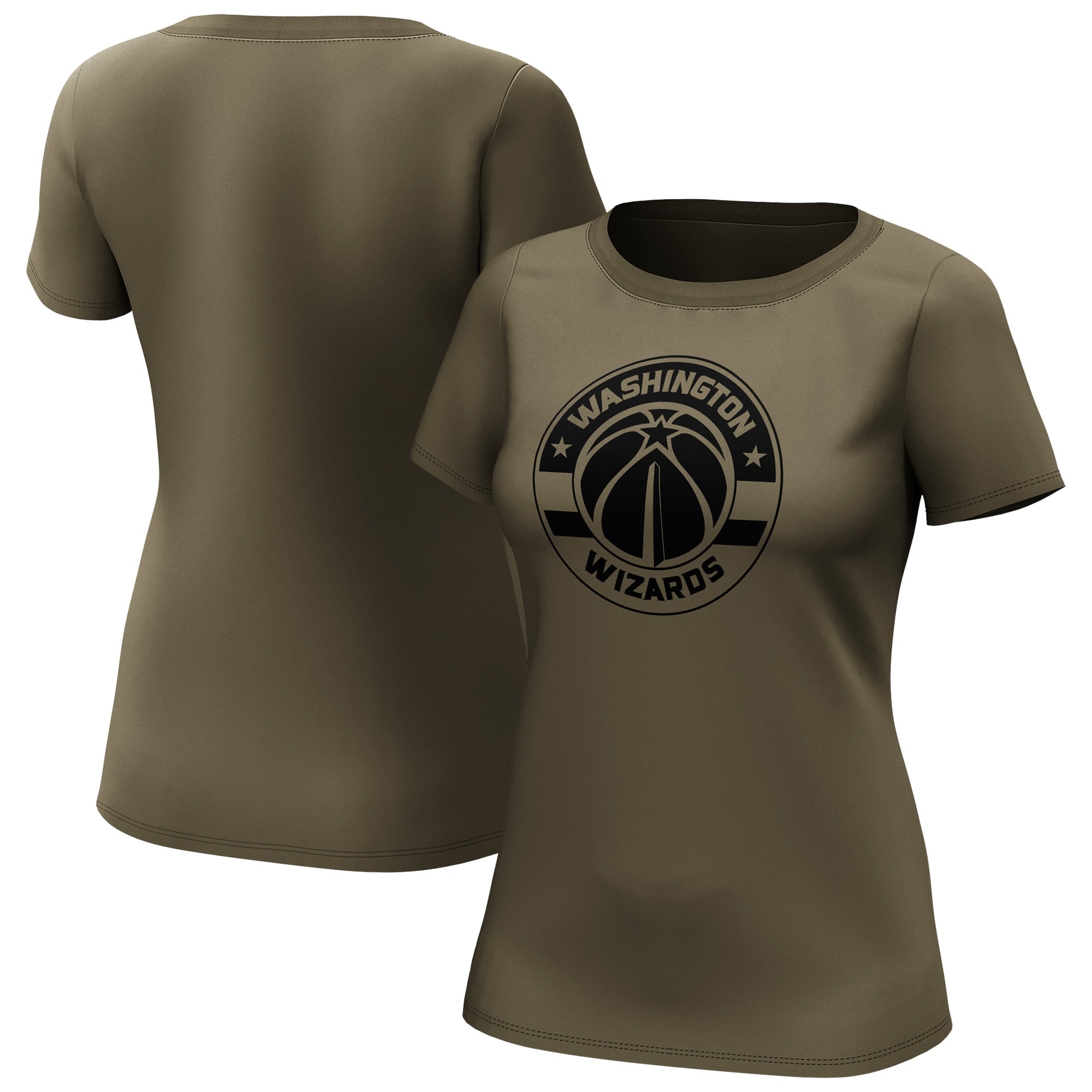 Washington Wizards Fanatics Branded Fashion Preferred Logo T-Shirt - Damen