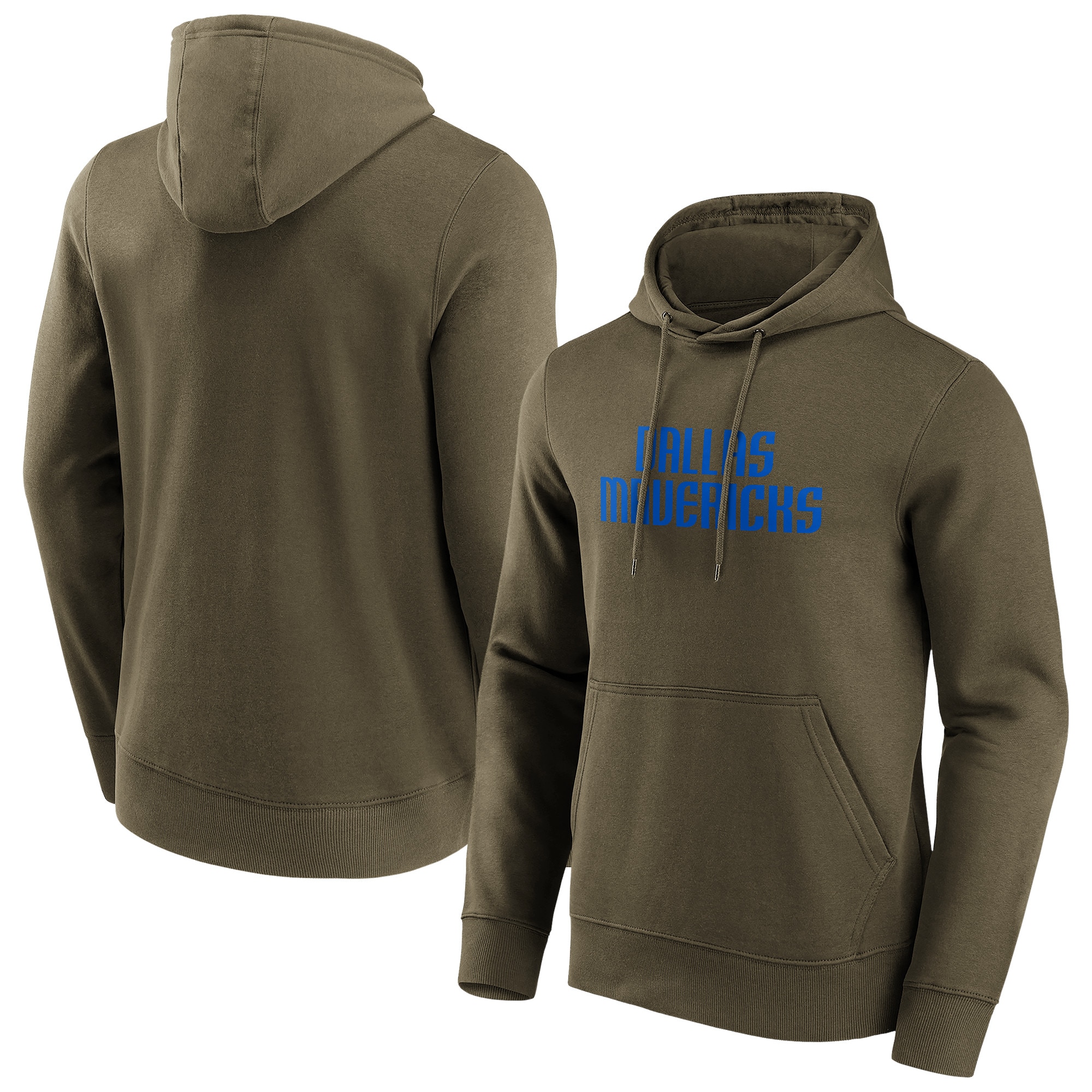 Dallas Mavericks Fanatics Branded Fashion Color Wordmark Hoodie - Herren Image