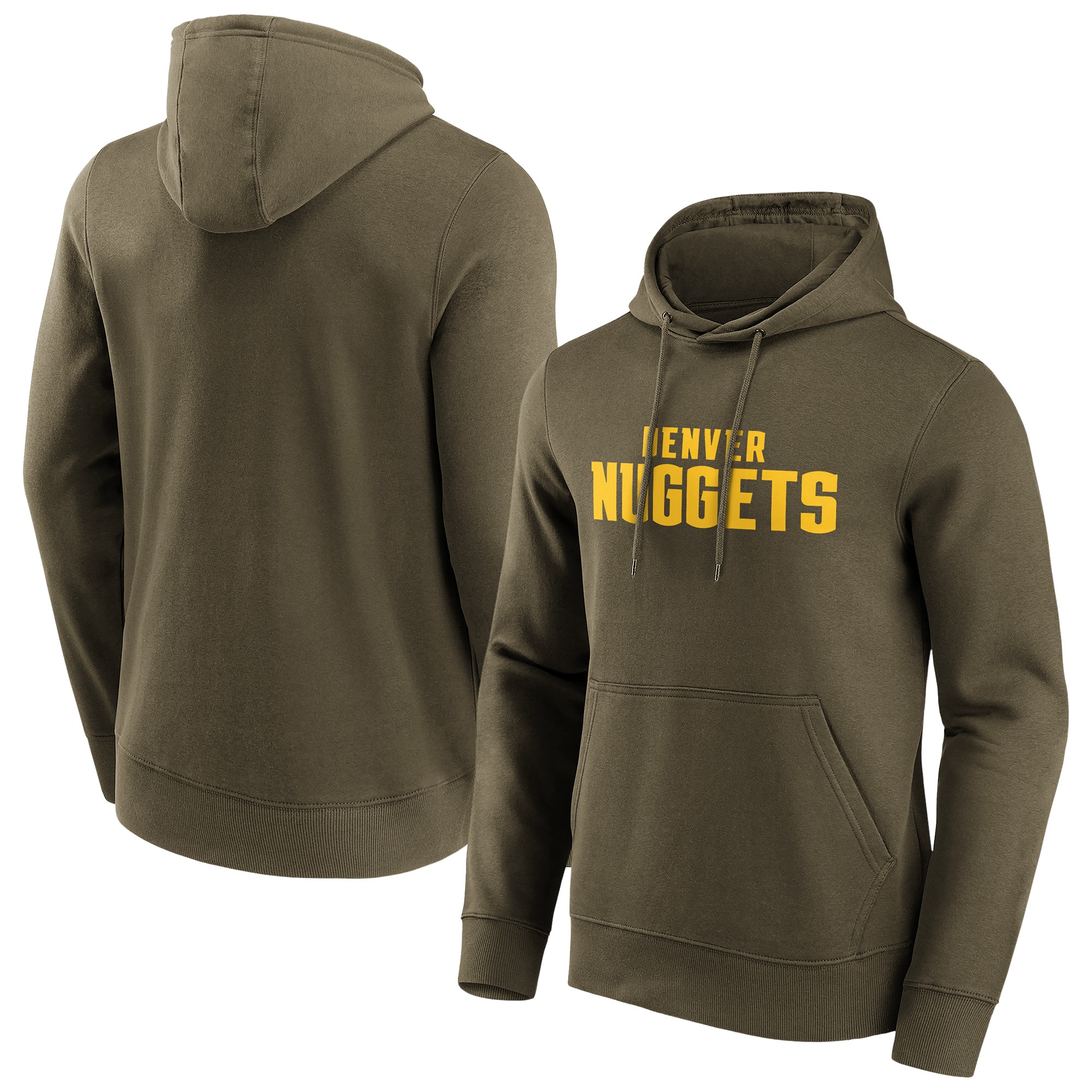 Denver Nuggets Fanatics Branded Fashion Color Wordmark Hoodie - Herren Image