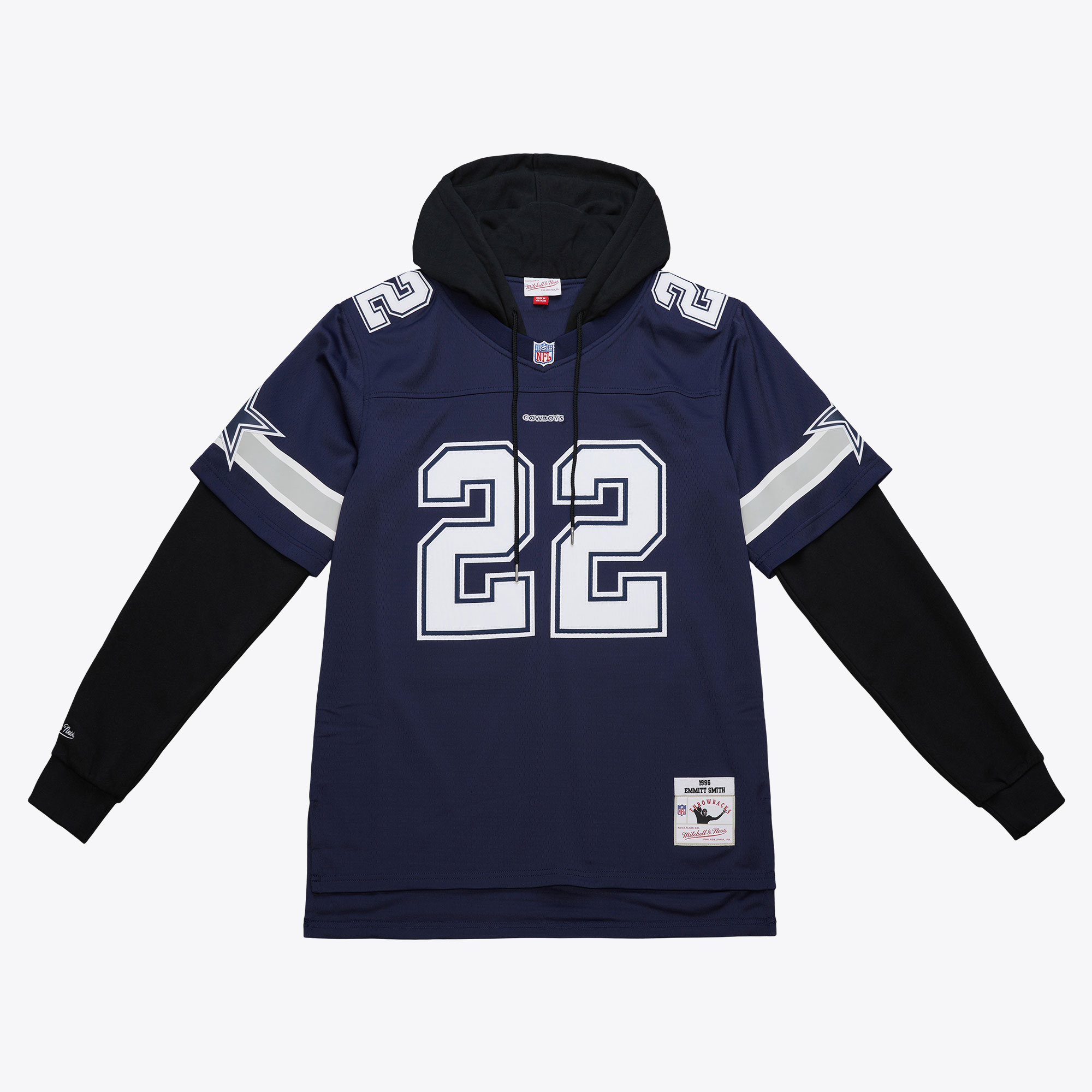 Dallas Cowboys Mitchell & Ness Trikot-Hoodie Emmitt Smith Image