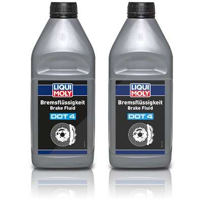Liqui Moly 2x 1 L Bremsflüssigkeit DOT 4 [Hersteller-Nr. 21157] Image