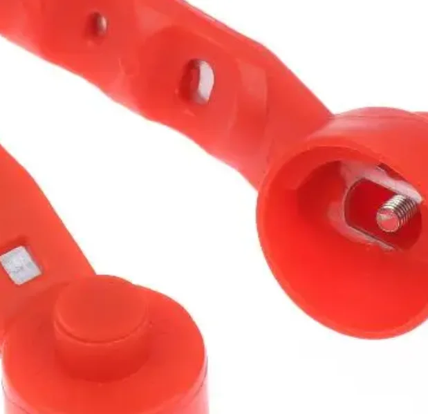 2Pcs Ball Ventil Griff Ersatz Eisen Lange Griff Auslaufsicher Ergonomische Universal Fit Für Gas Pool Wasserhahn Wasser Garten im freien Image