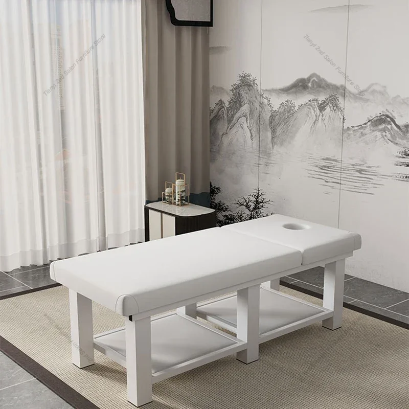 Nordic Multifunktionale Massage Tische Einstellbar Komfortable Schönheit Salon Massage Tische Fußbad Möbel Cama De Masaje HBMT Image