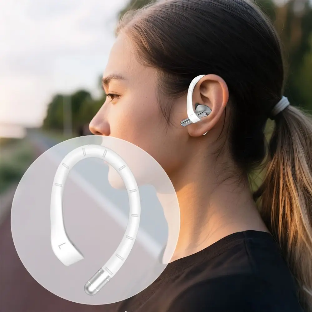 Anti-Verlust-Ohrbügel aus Silikon mit Umhängeband, integrierter Stahldraht-Ohrbügel, langlebig, sturzsicher, für Samsung Galaxy Buds 3/3 Pro Image