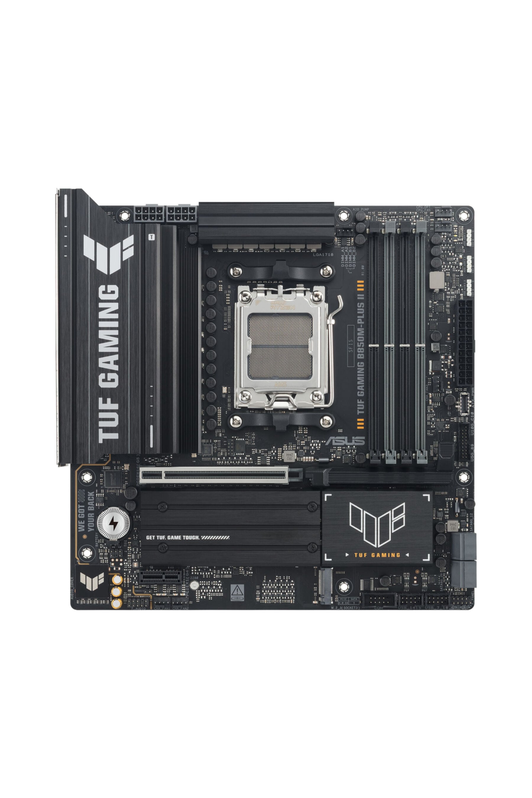 ASUS Mainboard "TUF GAMING B850M-PLUS II", ohne farbbezeichnung, B:28,2cm H:7,2cm T:27,6cm, Mainboards Image
