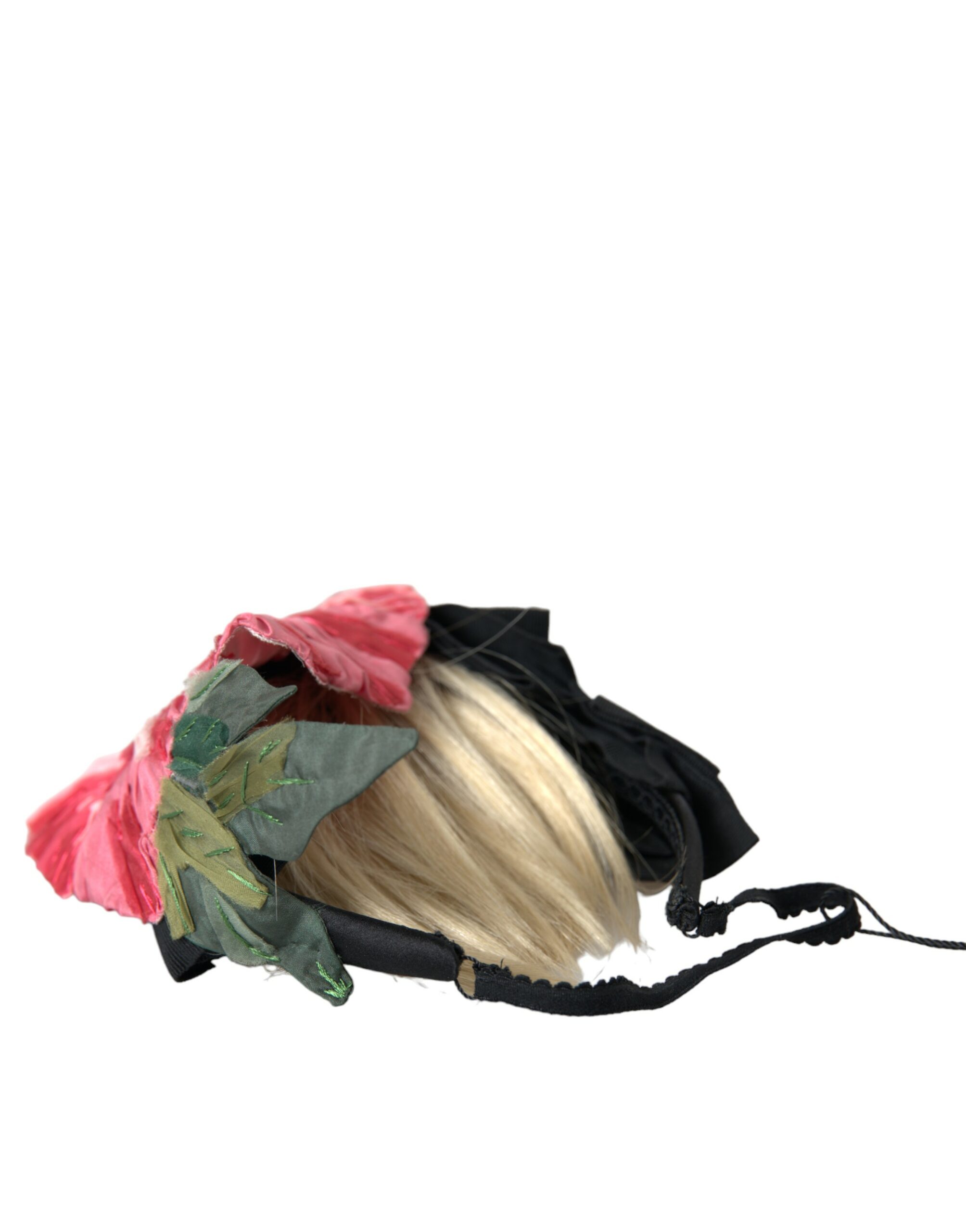 Schwarze Viskose Weißes Haar Friseurschmuck Stirnband Diadem