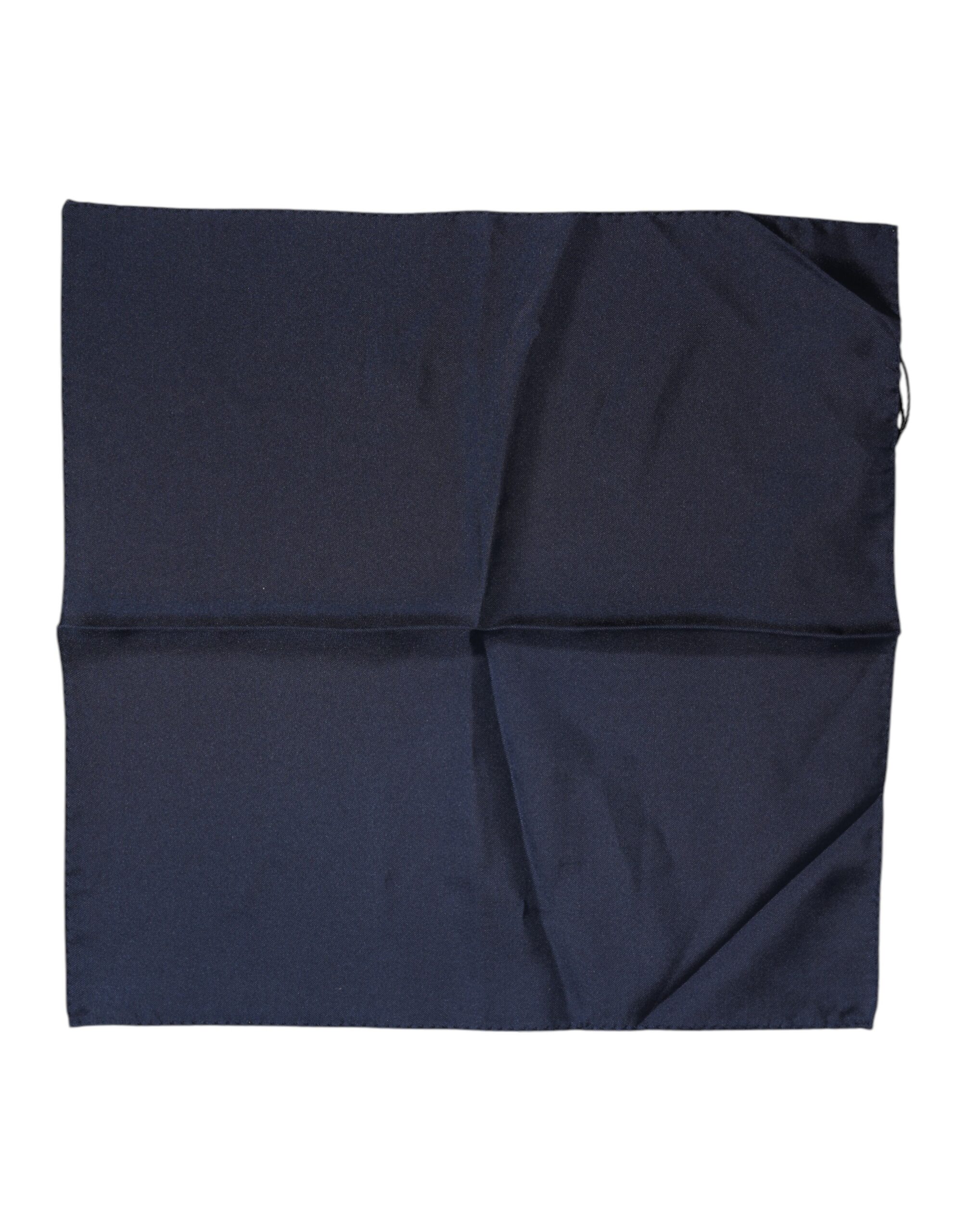 Dunkelblaues Seidenschal Herren Foulard Image