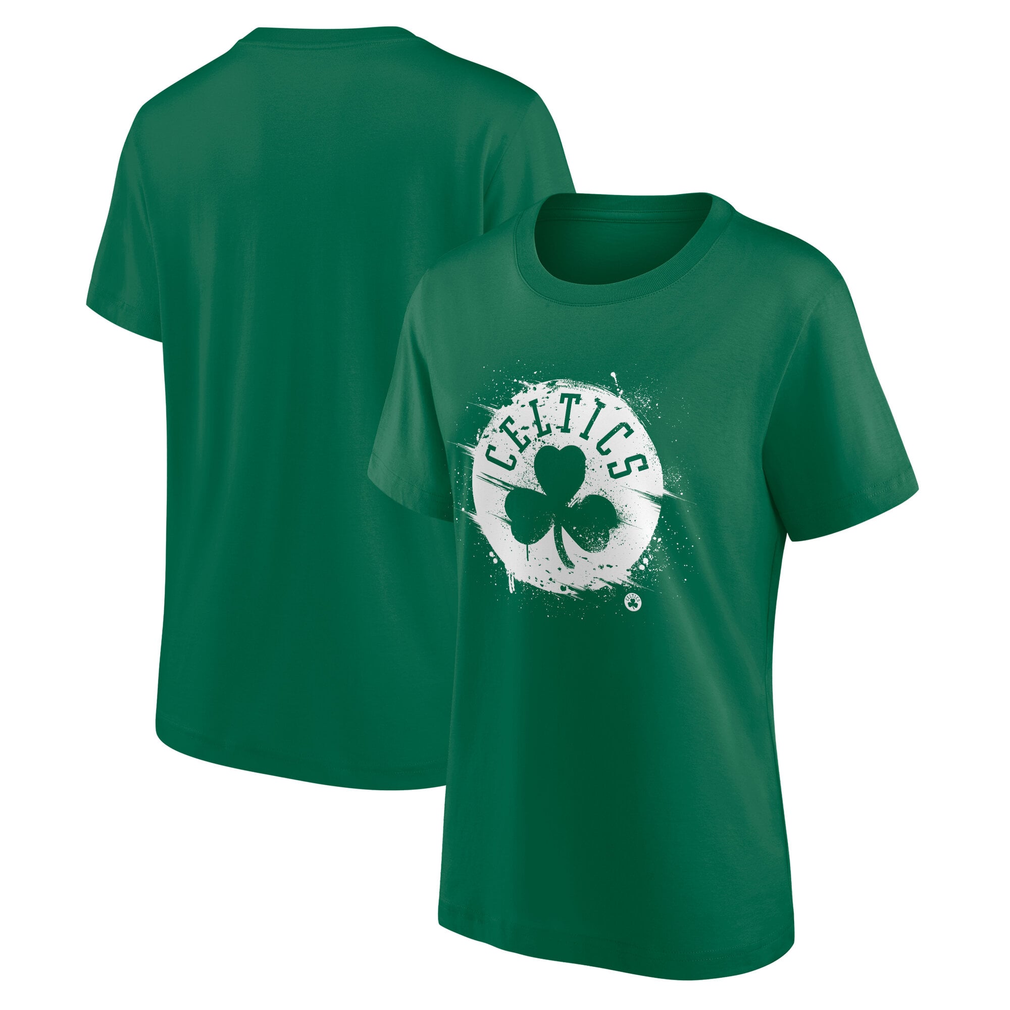Boston Celtics Splatter Grafik-T-Shirt - Damen