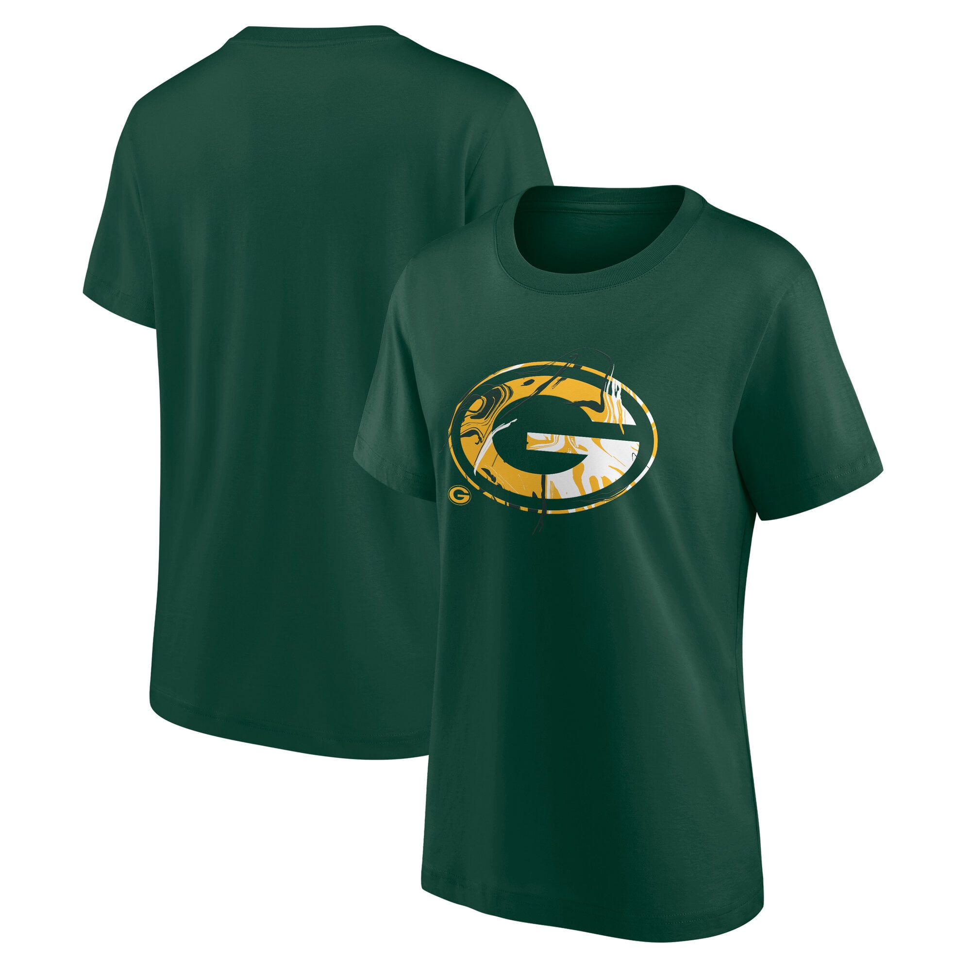 Green Bay Packers Marmor-T-Shirt - Damen