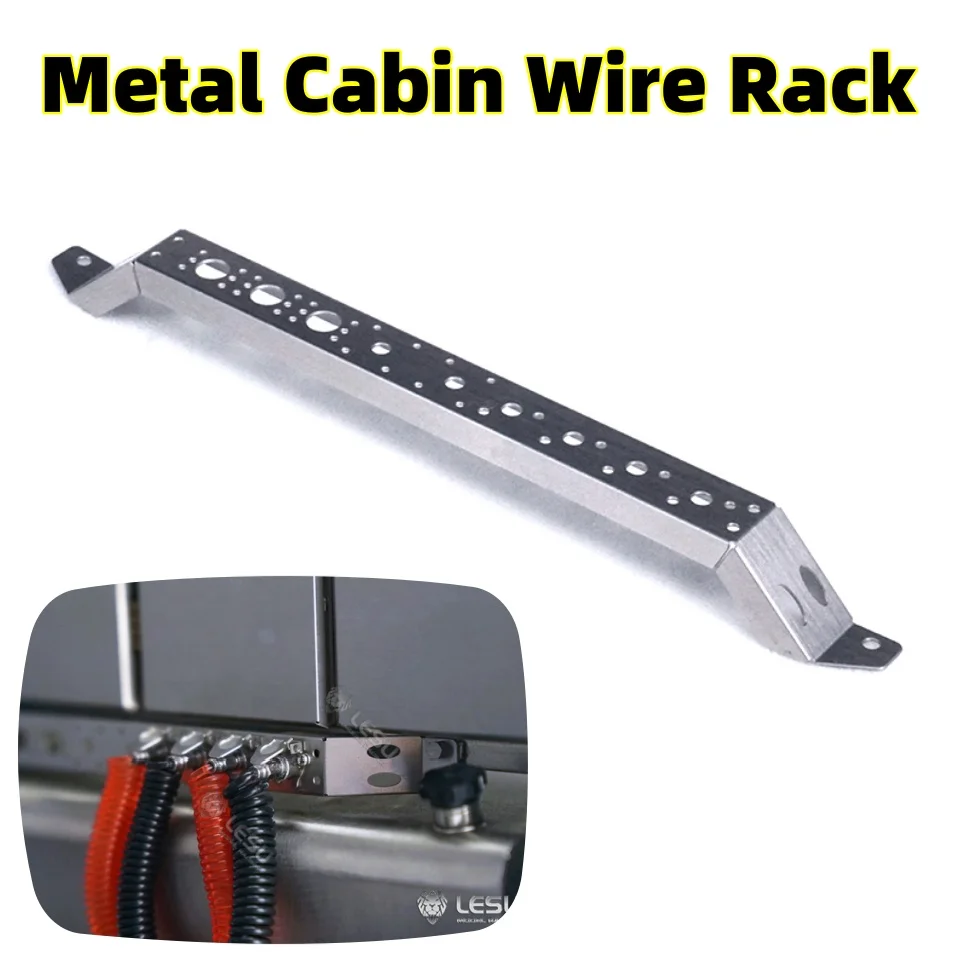 Metall Kabine Draht Rack Simulation Für 1/14 Tamiya RC Scania 770S MAN Benz VOLVOO SCANIA Mann Lesu Actros Teile Image