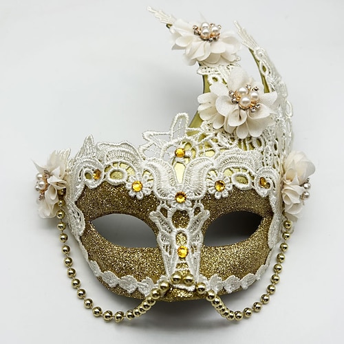 Karneval 2026 Karnevalsmaske Karneval Maske Venezianische Maske Halloween Erwachsene Damen Halloween Karneval Karneval Party Halloween Einfaches Karnevalskostüm Verkleiden Image