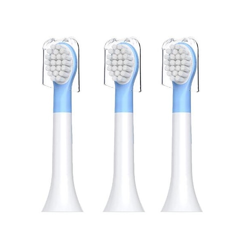 Elektrische Schallzahnbürste für Kinder (3-12 Jahre), weiche Borsten, vollautomatisch, wiederaufladbar, USB-Ladefunktion, sterilisiert und desinfiziert, kleine automatische Tiefenreinigung, Image