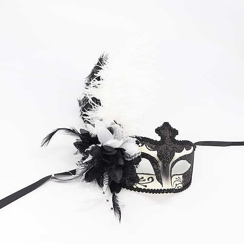 Karneval 2026 Karnevalsmaske Karneval Maske Venezianische Maske Halloween Erwachsene Damen Karneval Karneval Karneval von Venedig Einfaches Karnevalskostüm Verkleiden Image