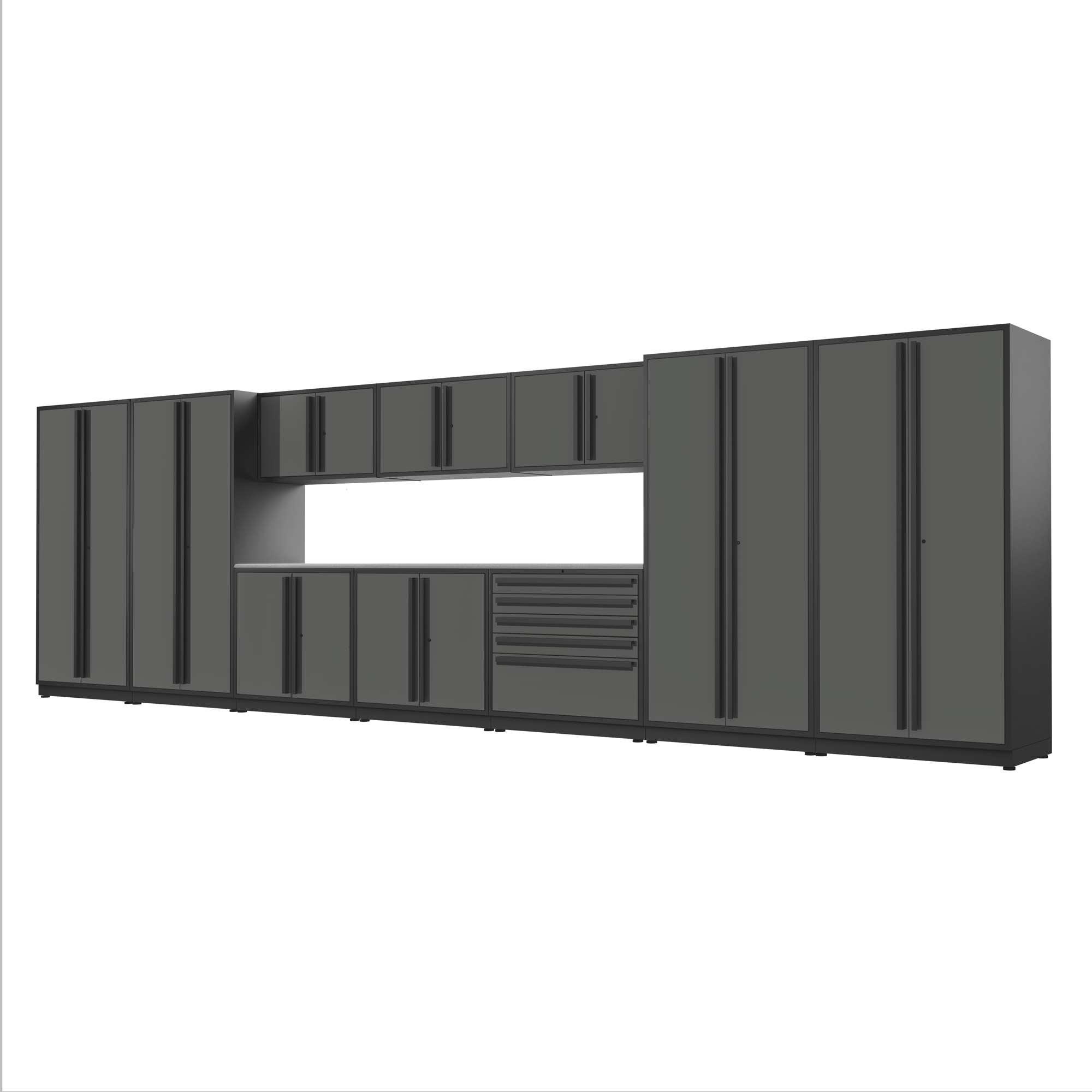 Proslat FusionPlus 23 1/3 ft set - 2 Doors & 5 Drawer