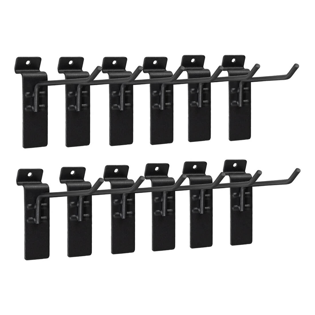 Proslat Stealth Slatwall 4-Inch Single Hook (12-Pack)