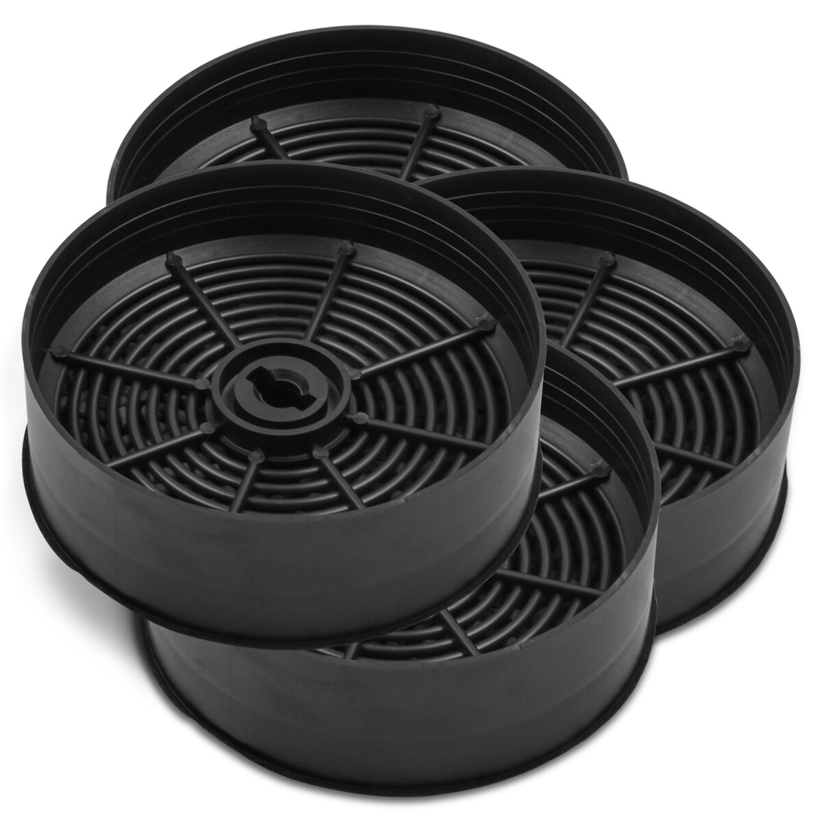 VIOKS Kohlefilter 125mmØ passend wie 4x AEG ECFB03 9029798809 für Dunstabzugshaube Image