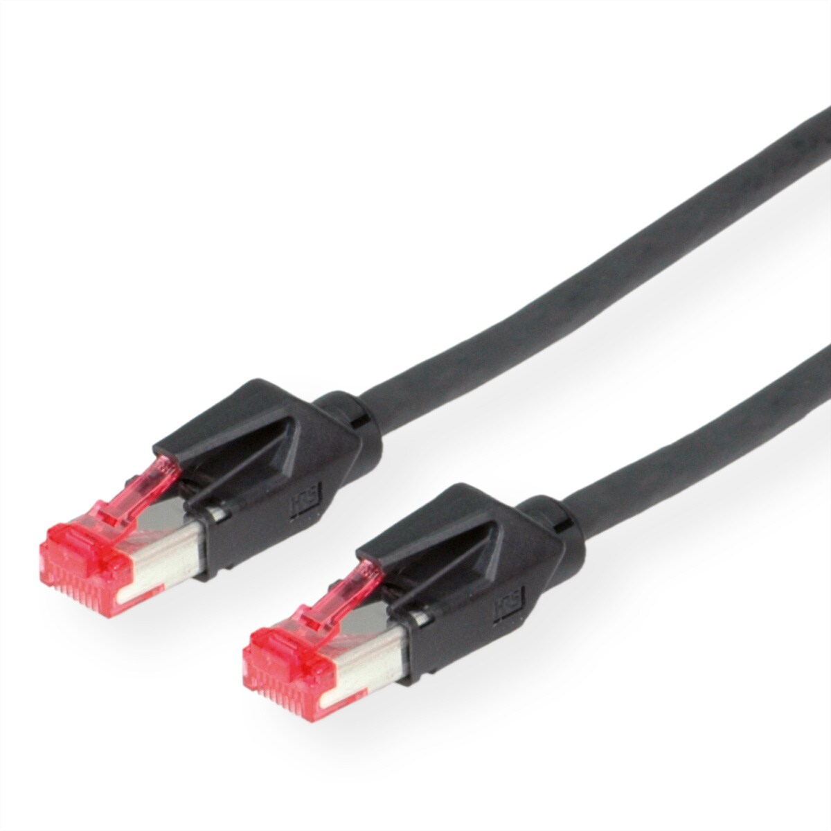 SECOMP DRAKA Patchkabel Cat.6 (Class E) S/FTP, UC900 TM21, LSOH, schwarz, 2 m Image