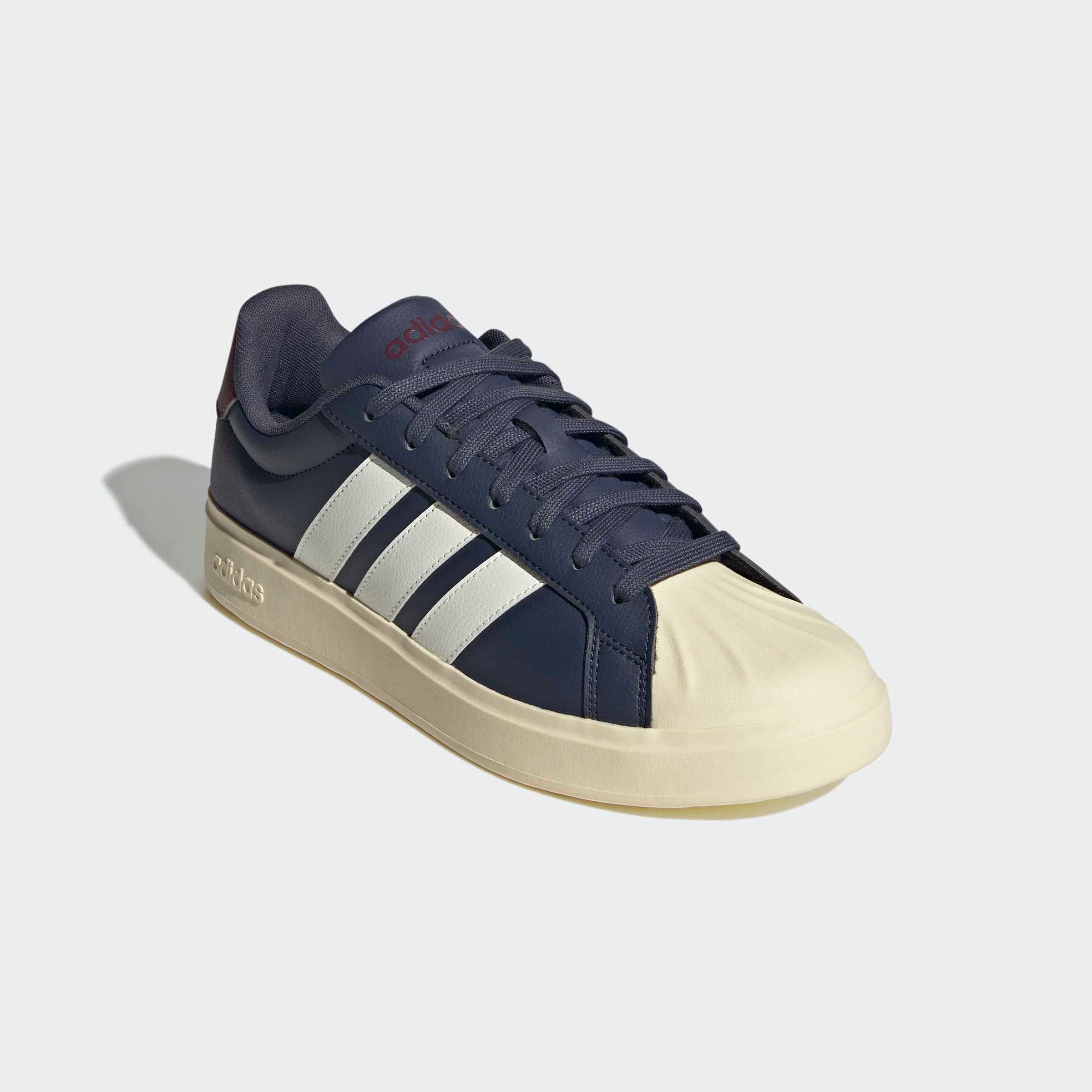 Sneaker ADIDAS SPORTSWEAR "STREETTALK", Damen, Gr. 48, shadow navy, sanftes weiß, shadow rot, Synthetik, Schuhe Sneaker