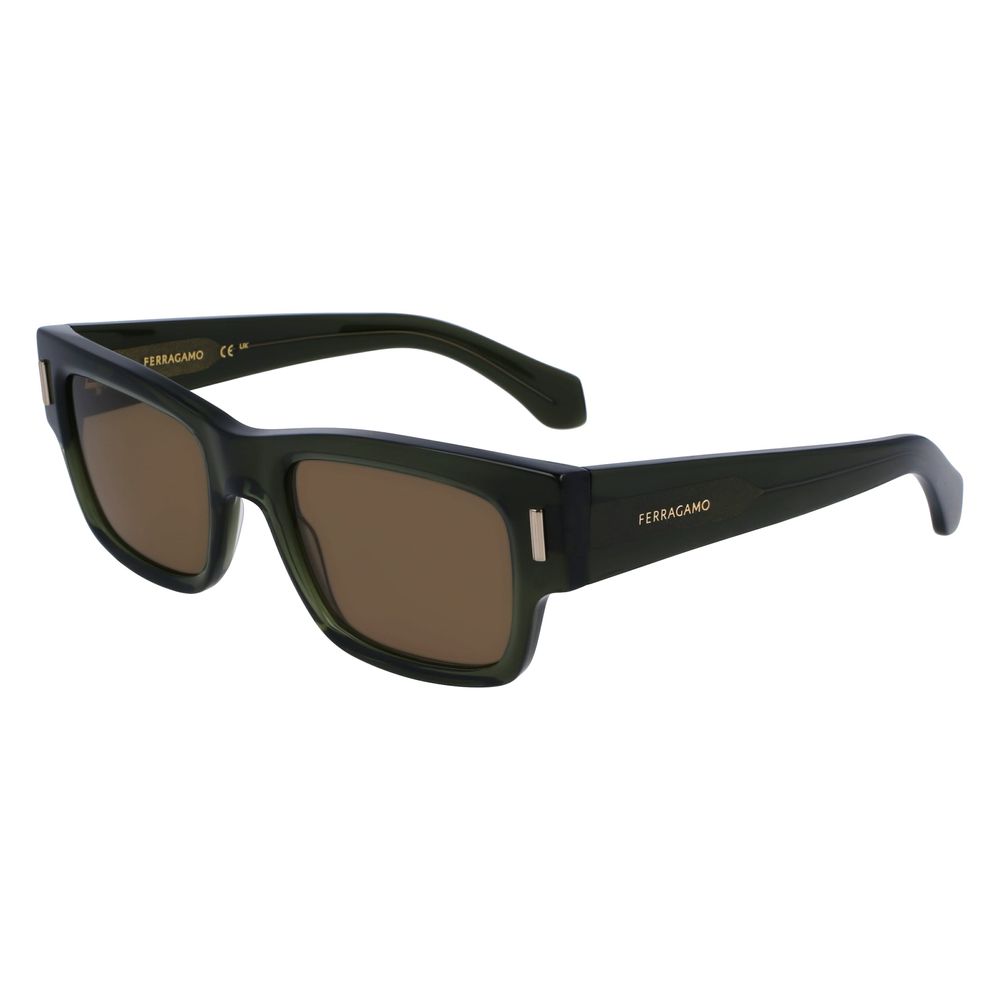 Braune Acetat-Sonnenbrille Image