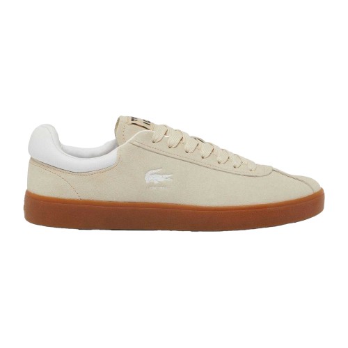 Lacoste - "Baseshot" Sneaker für Herren, Wildleder (Beige)