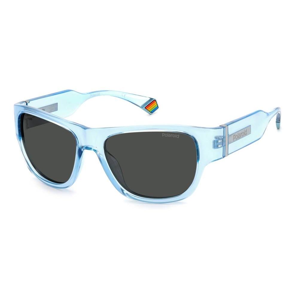 Polaroid Blaue Polycarbonat-Sonnenbrille Image