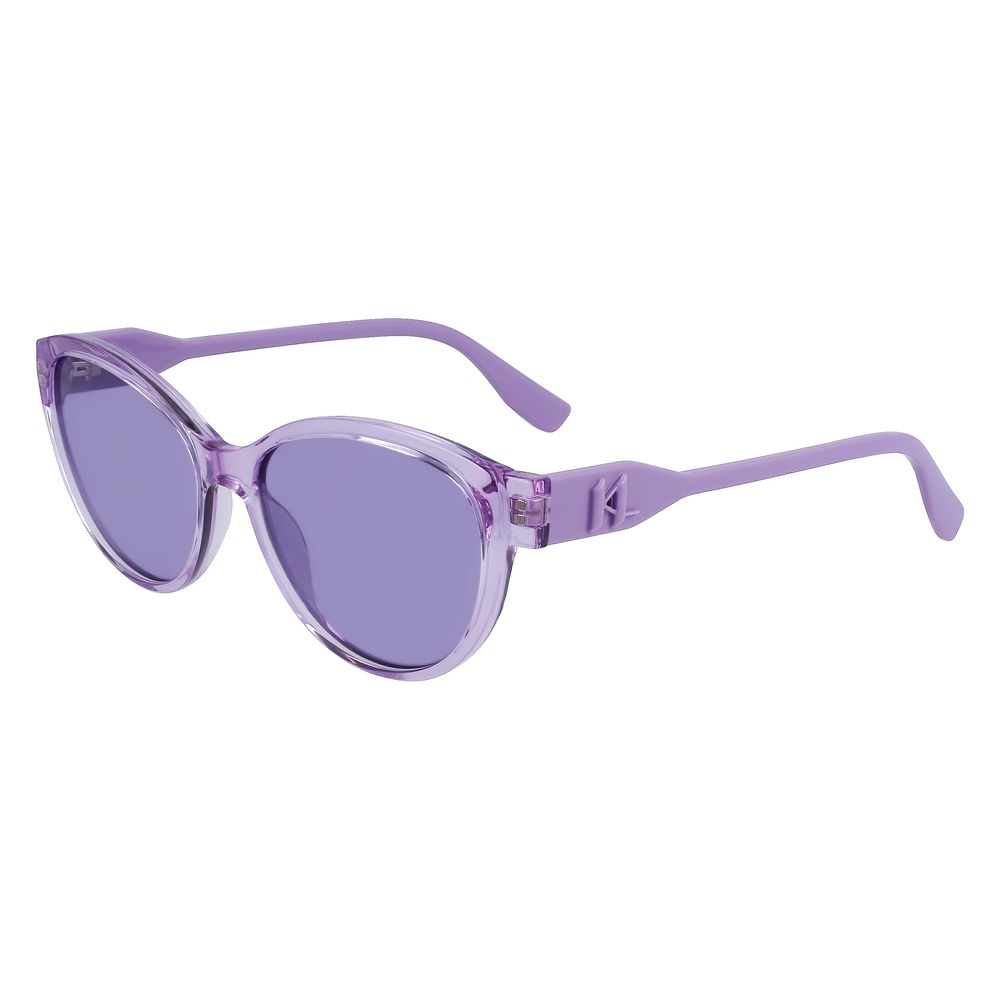 Karl Lagerfeld Lila Injizierte Sonnenbrille Image