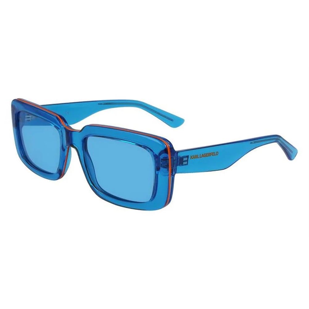 Karl Lagerfeld Blaue Eingespritzte Sonnenbrille Image