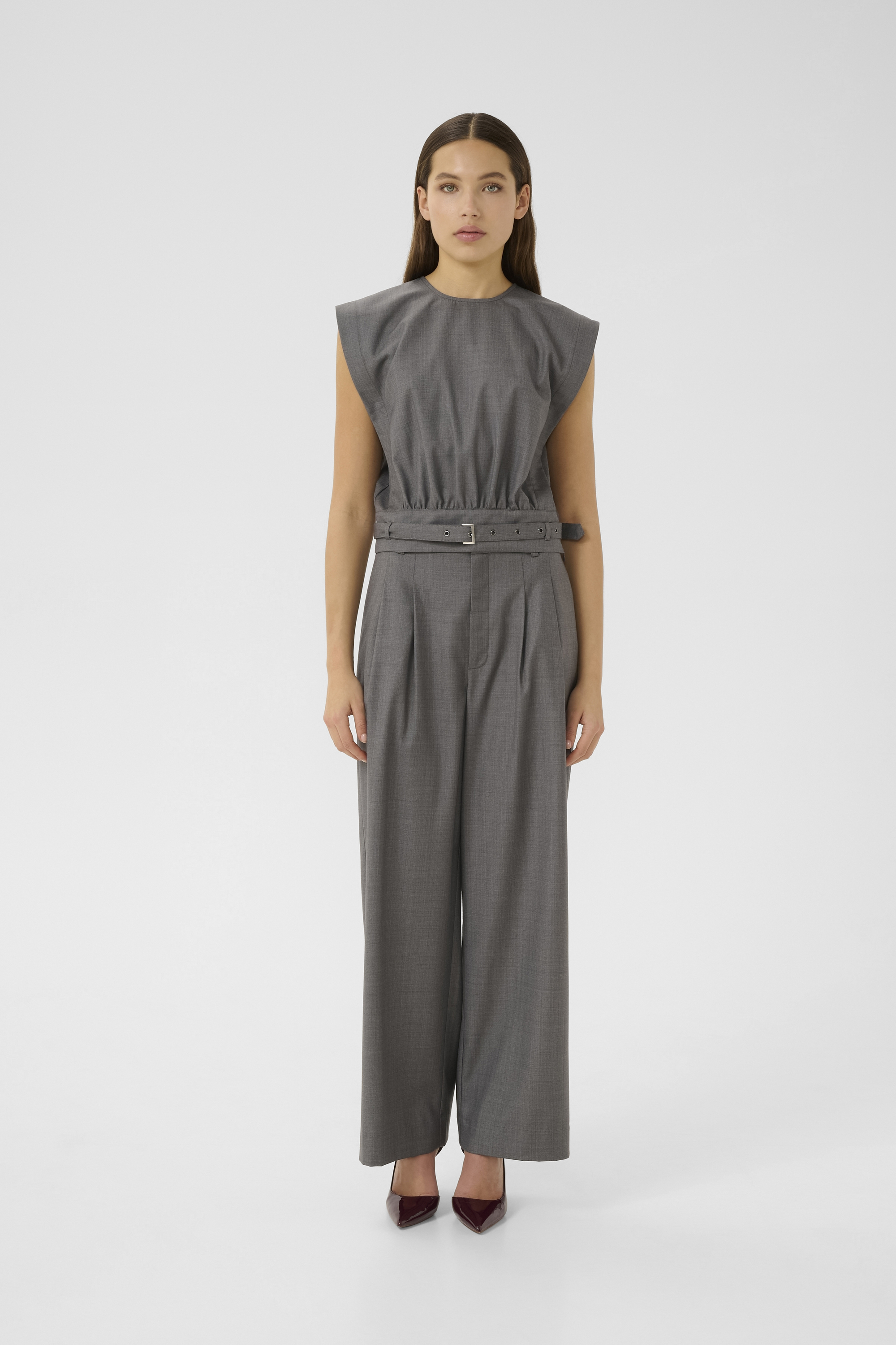 Ärmellose Bluse GZeffy Regular fit melange Image