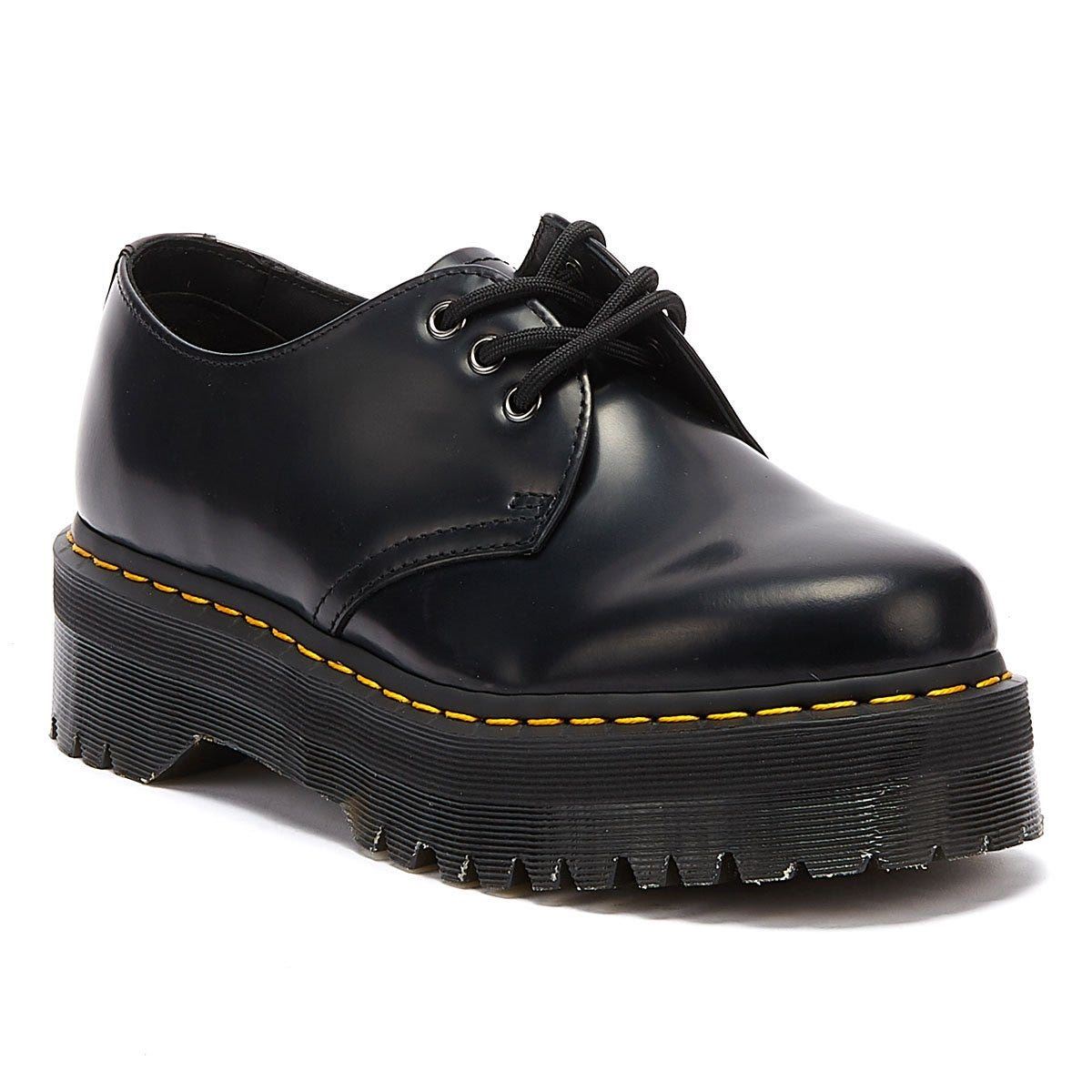 Kaufen Sie Dr. Martens 1461 Quad Smooth Leather Damen-Schuhe In Schwarz