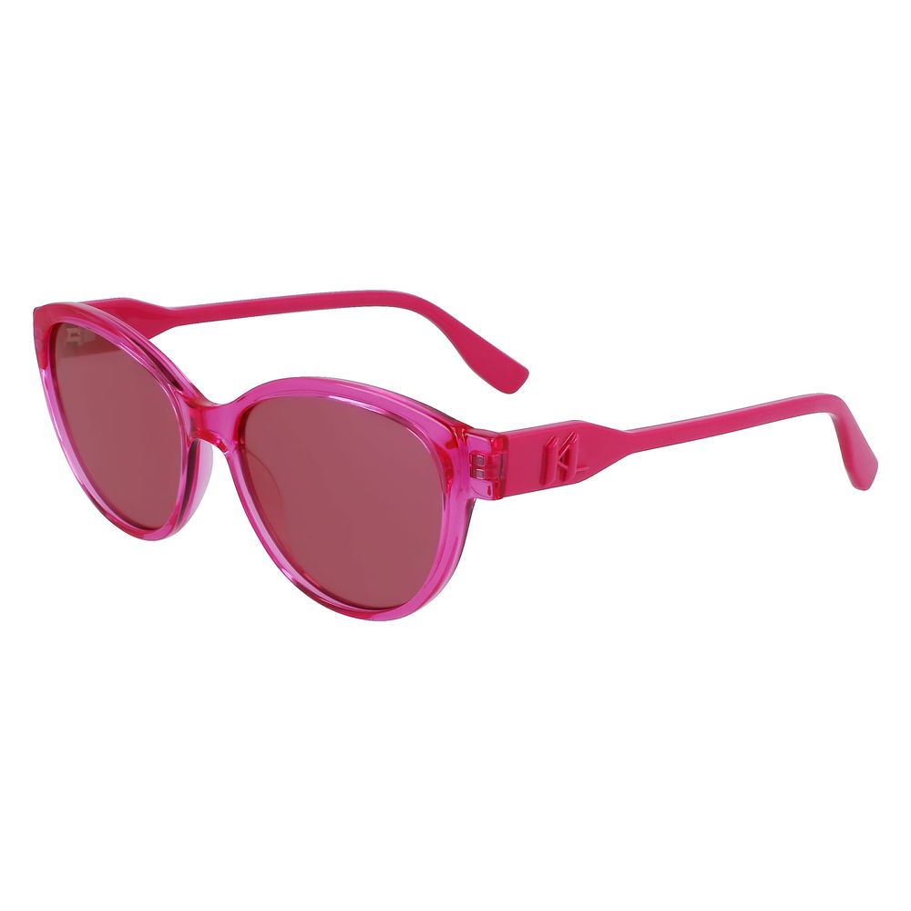 Karl Lagerfeld Lila Injizierte Sonnenbrille Image