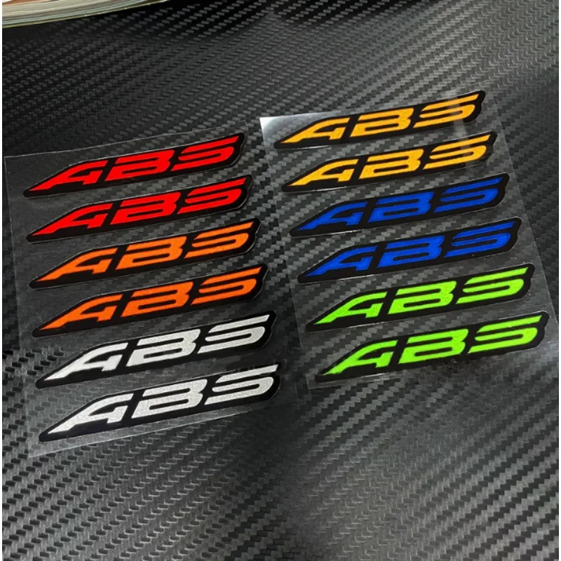 8x1,2 cm Styling ABS BREMSE Aufkleber Motorrad Front Shock Dekoration Aufkleber Fahrrad Radfahren Rennen Vinyl Band Image