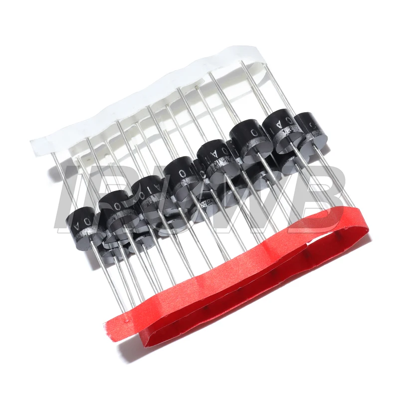 10A10 Dioden 10A 1000V DO-27 Elektro-Axial-Gleichrichterdioden-Kit Image