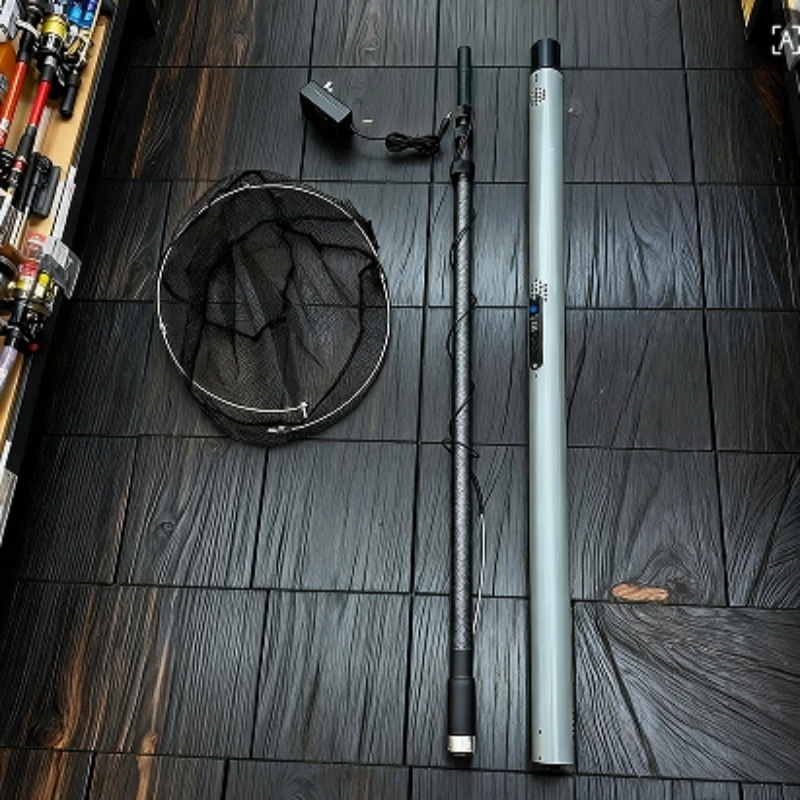 4,2 m 9000 W faltbares Handwerkzeug: Ultraleichtes elektrisches automatisches Teleskop-Fischernetz aus Aluminiumlegierung Image