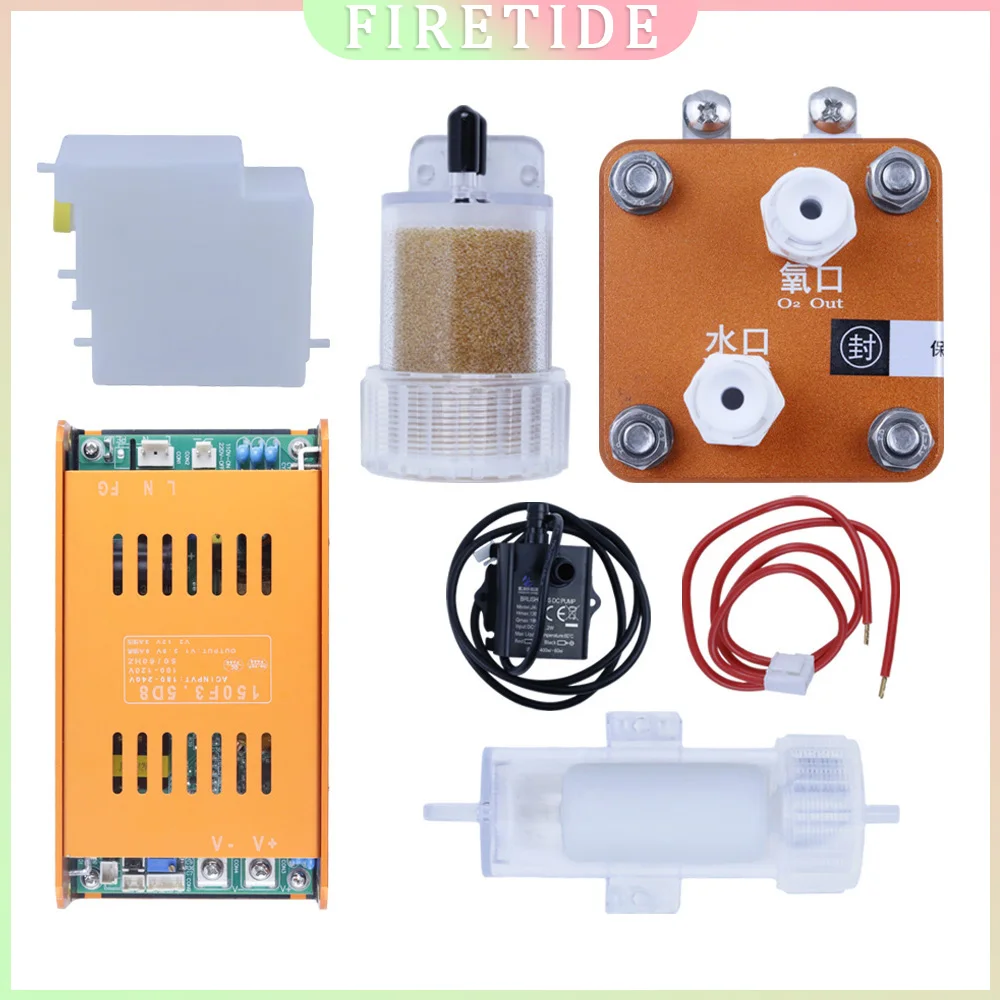 Elettrolizzatore PEM 20A Macchina per la produzione di idrogeno elettrolitico ad acqua pura Assorbimento di idrogeno e dispositivo di generazione di acque ricce