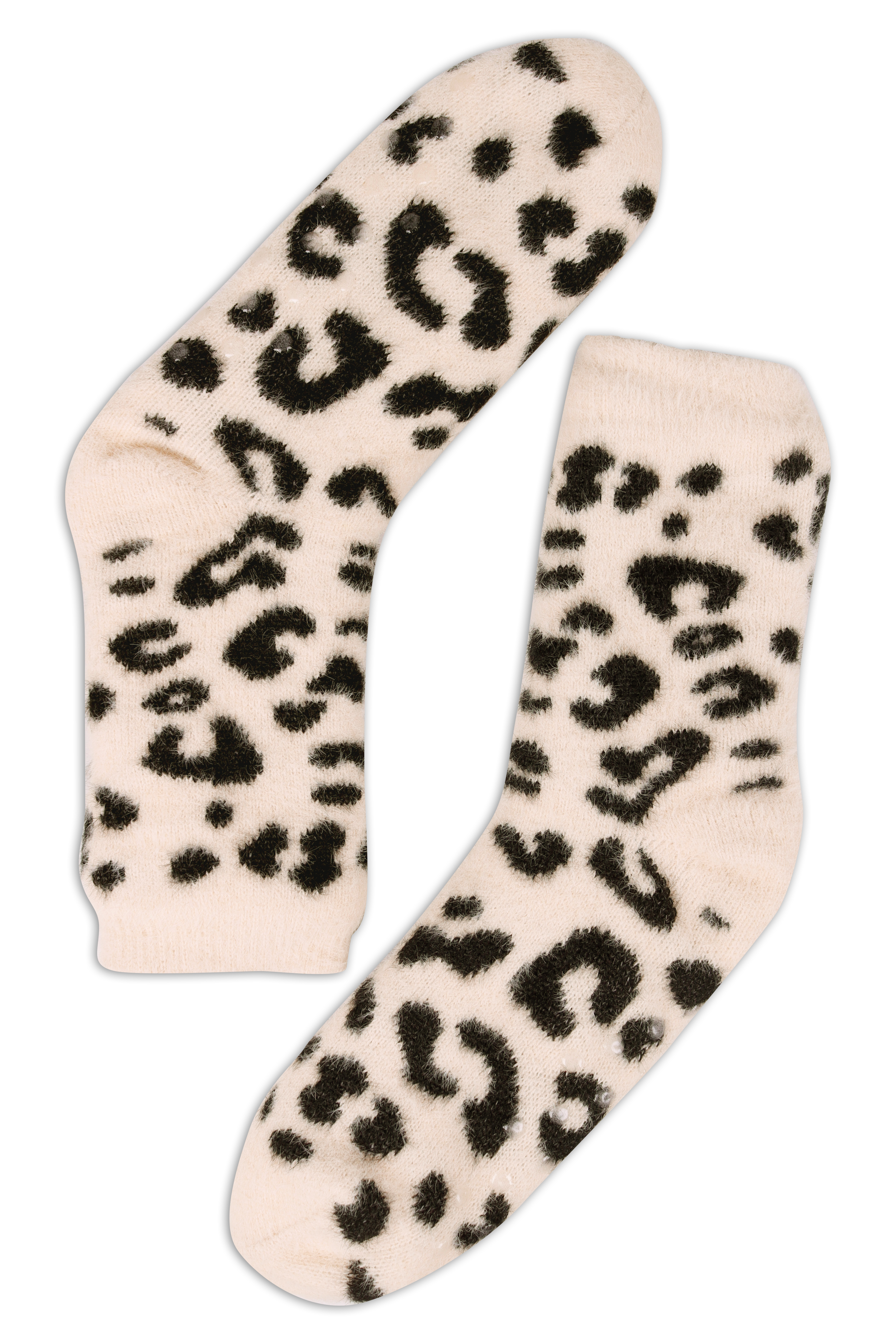 Haussocken CAPELLI NEW YORK, Damen, Gr. 35/38, beige combo, Obermaterial: 100% Polyester, Socken