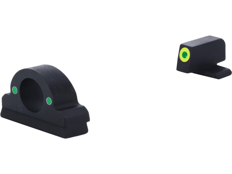 AmeriGlo SIG Ghost Ring Sight Green Tritium LumiGreen Outline FRONT Green Tritium REAR SIG SG-325