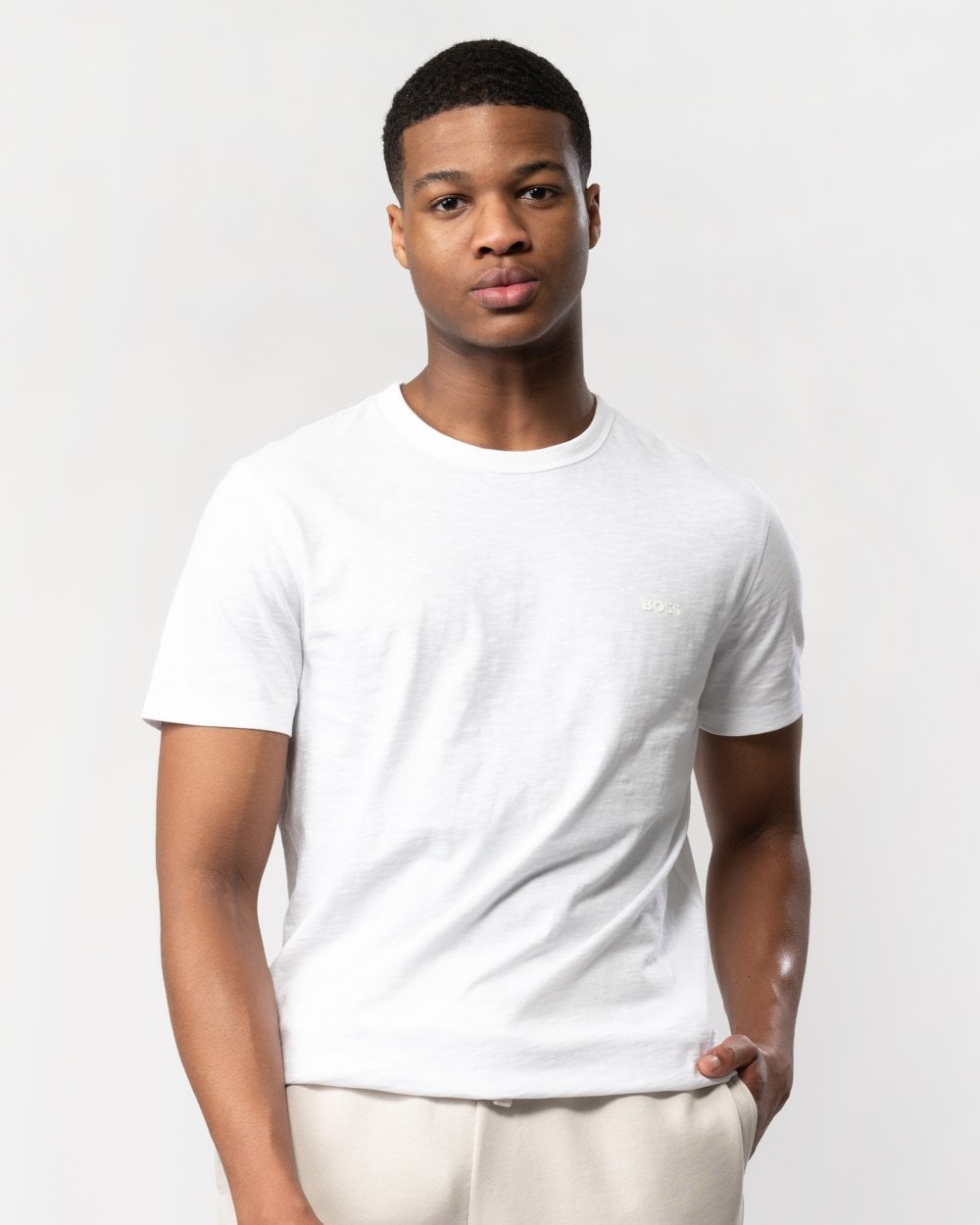 BOSS Orange Tegood Herren Rundhals-T-Shirt Image