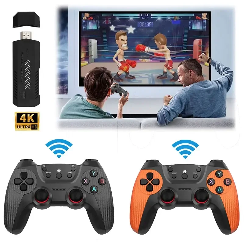 Console de jeu vidéo X2 Ultra rétro 4K 128 go 256 go, plus de 37000 jeux, 40 simulateurs, manette de jeu sans fil pour PC PS1/PSP/N64