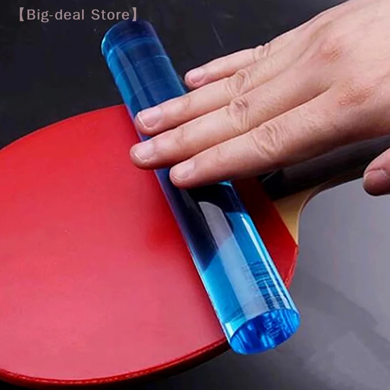 【M】 1 Stück Pingpong-Werkzeug, Tischtennisschläger, Gummi-Rollenstifte, professioneller Druckstab, Tischtennis-Roller, Klebestift Image