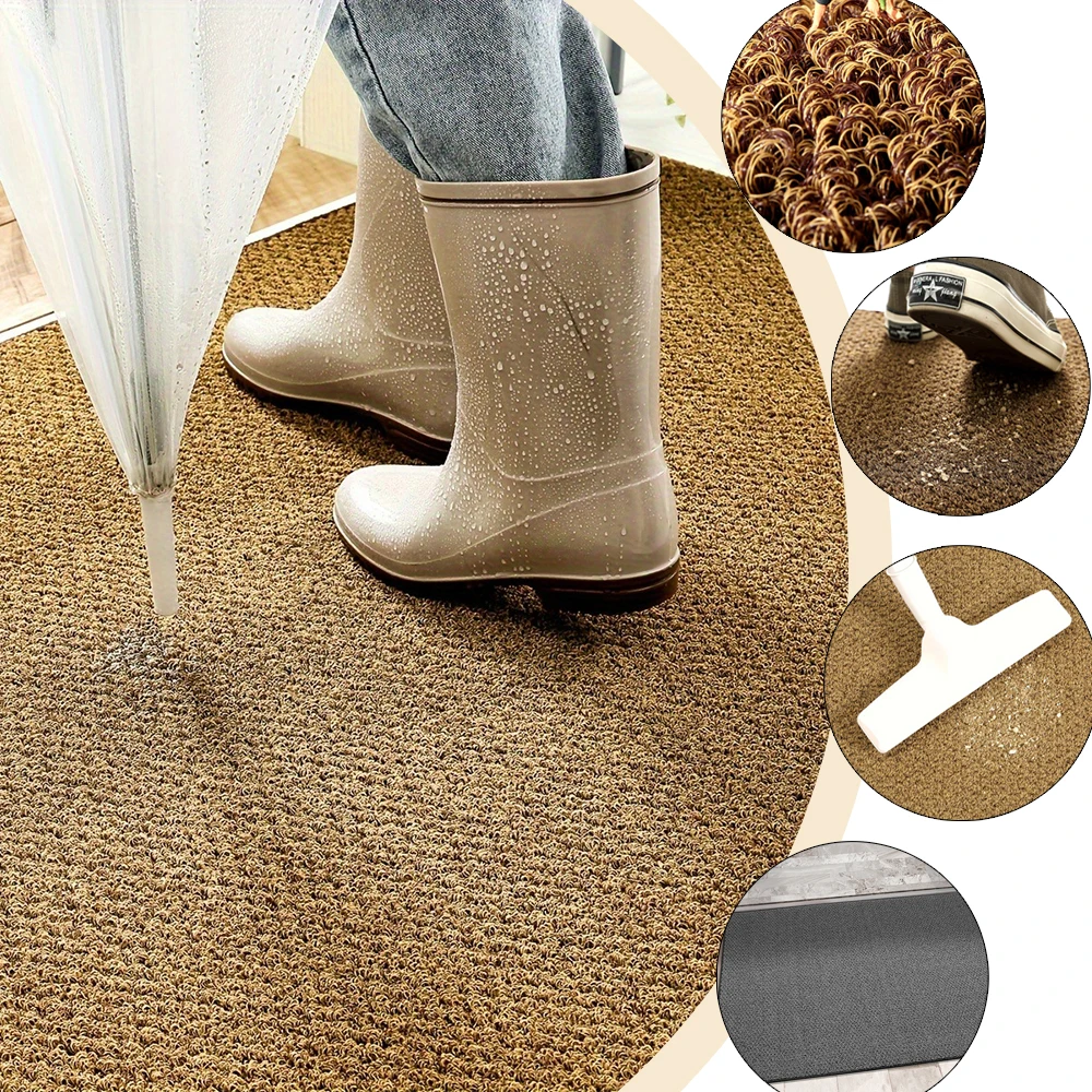 Entrance Door Mat Room Rugs for Bedroom Hallway Floor Foot Bath Mat Doormat Washable Polypropylene Fiber Durable Kitchen Carpet