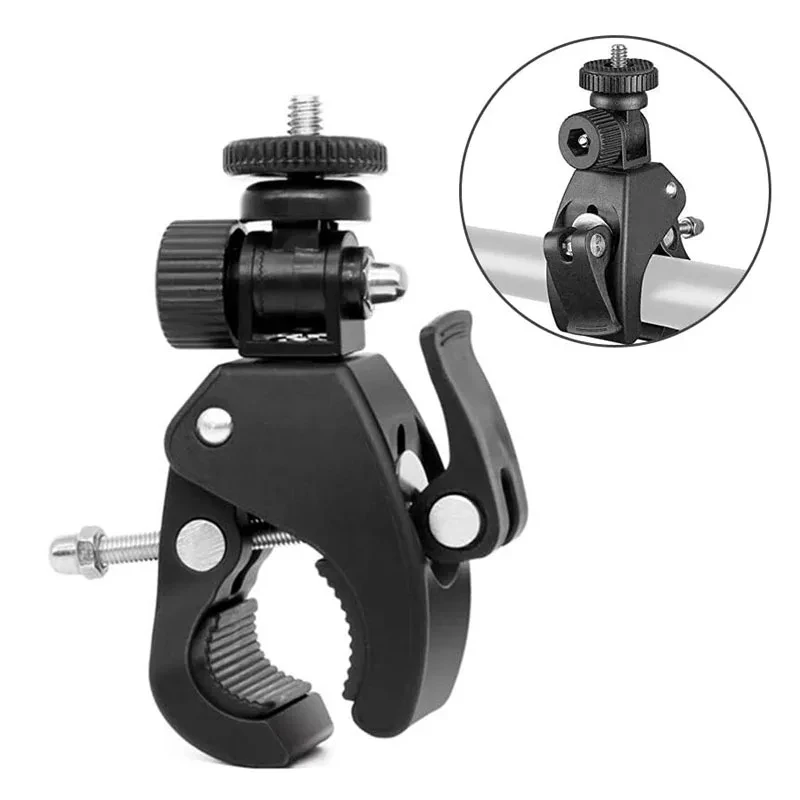Fahrrad Kamera Halterung Für Gopro 11 10 9 8 7 Universal 360 Grad Fahrrad Stativ Für Insta360 DJI Action kamera Zubehör Image