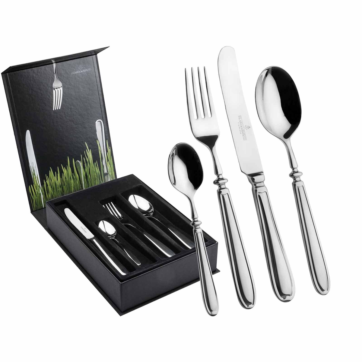 Picard & Wielpütz Landhaus Tafelbesteck 24-teilig inkl. Besteckbox Image
